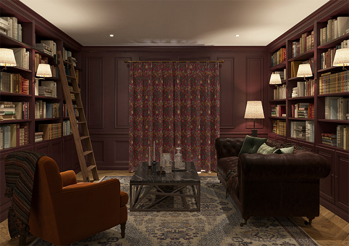 Oakmere, Carmine - Made to Measure Curtains - Image 14